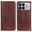 Pouzdro s klopou Split Leather pro Xiaomi Poco F8 Ultra