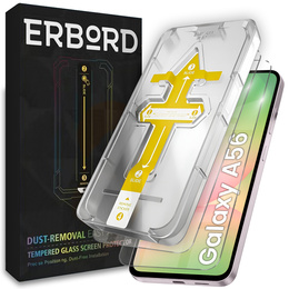 2x tvrzené sklo pro Samsung Galaxy S25 Edge, ERBORD Easy App Full Screen Protector