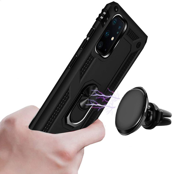 Pancéřové pouzdro pro Samsung Galaxy S10 Lite, Nox Case Ring, černé