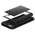Pouzdro pro iPhone 7/8/SE 2020/SE 2022, Sliding Card Holder, černé