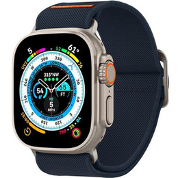 Pasek z Etui SPIGEN do Apple Watch 7 / 8 45mm, Metal Fit Pro, Szary