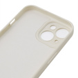 Pouzdro pro iPhone 15 Plus, Silicone Lite, béžové