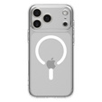 Spigen Ultra Hybrid MagSafe pouzdro pro iPhone 17 Pro, čiré / bílé
