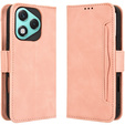 Klopové pouzdro pro Honor 400 Lite, Card Slot, růžové