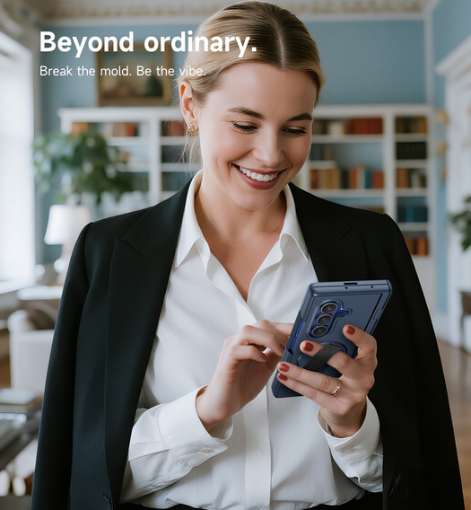 Pouzdro Suritch s 360° stojánkem a integrovaným krytem displeje pro Samsung Galaxy Z Fold7