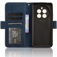 Klopové pouzdro pro Realme 12 Pro 5G / 12 Pro+ 5G, Card Slot, námořnicky modré