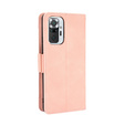 Klopové pouzdro pro Xiaomi Redmi Note 10 Pro, Card Slot, růžové
