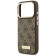 Pouzdro GUESS 4G Logo Plate MagSafe pro iPhone 17 Pro