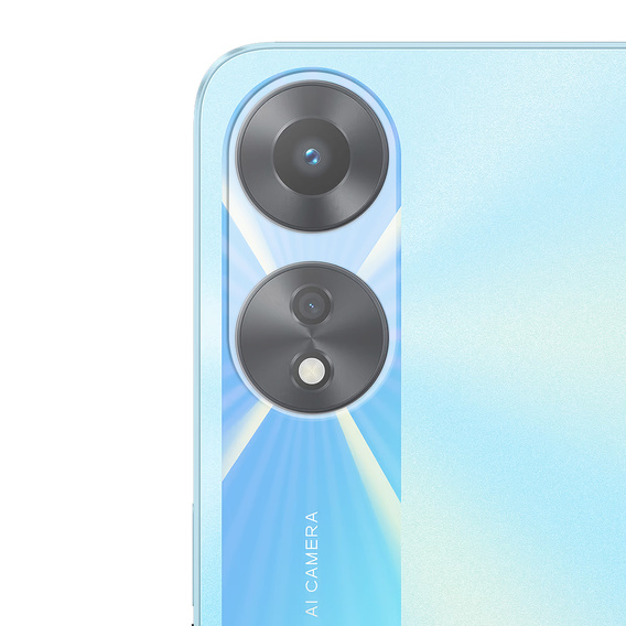 2x tvrzené sklo ERBORD pro kameru na Oppo A78 4G, průhledné