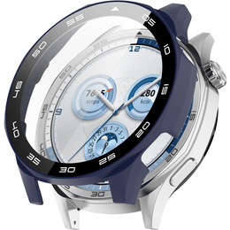 Pouzdro 2v1 + tvrzené sklo pro Huawei Watch GT 5 46mm, průhledné