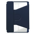 Pouzdro s klávesnicí pro iPad Pro 11" 2024 (5 gen.), Rotary 360° Leather, námořnicky modré
