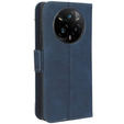 Klopové pouzdro pro Realme 14 Pro 5G, Card Slot, námořnicky modré