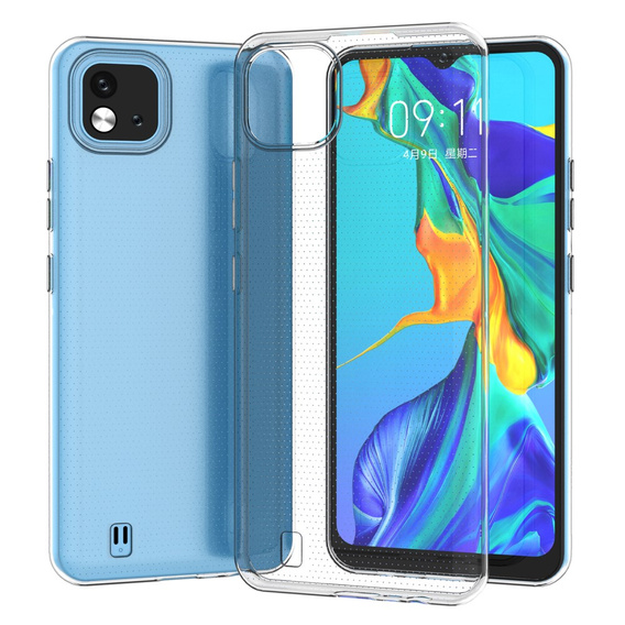 Tenké pouzdro pro Realme C11 2021, Slim, průhledné