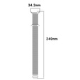 Milánský náramek pro Samsung Galaxy Watch Ultra 47mm (2025 / 2024), stříbrný