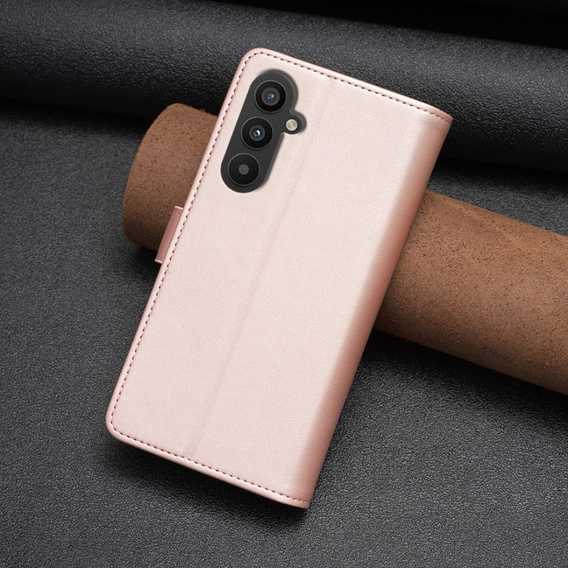 Klopové pouzdro pro Samsung Galaxy A25 5G, Wallet Zipper Pocket, černé