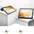 Pouzdro pro Samsung Galaxy Tab S10+ Plus, Smartcase s prostorem pro stylus, černé