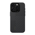 Pouzdro BENKS Kevlar pro iPhone 16 Pro, pro MagSafe, Carbon Fiber, černé