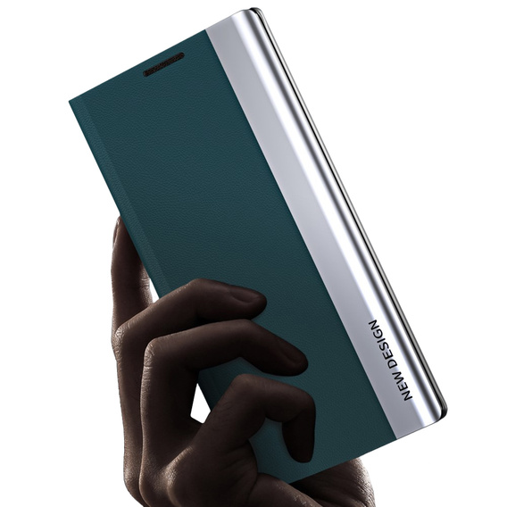 Klopové pouzdro pro Samsung Galaxy A34 5G, Side Magnetic, zelené