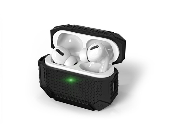Pancéřované pouzdro na sluchátka s karabinou pro Apple AirPods Pro 3