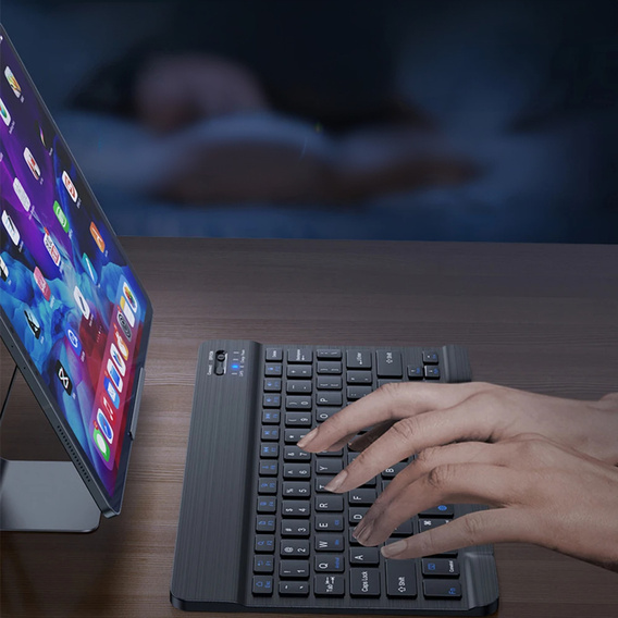 Sada bezdrátové klávesnice s myší Bluetooth pro Android / Windows, černá