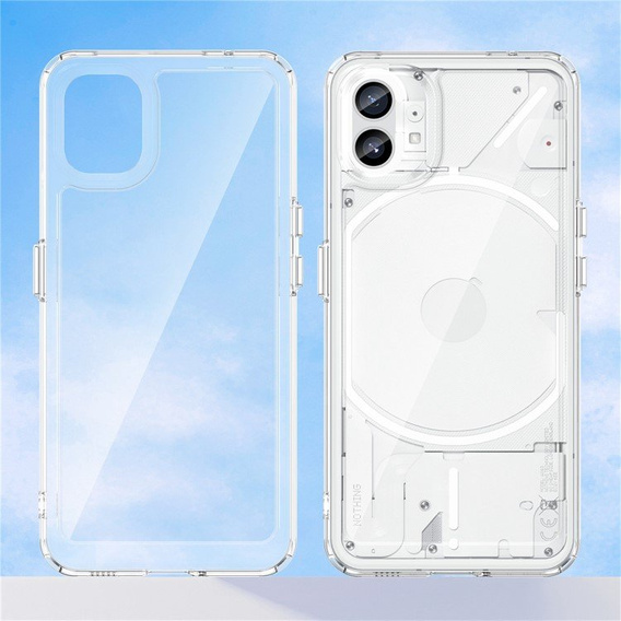 Pouzdro pro Nothing Phone 1, Fusion Hybrid, průhledné