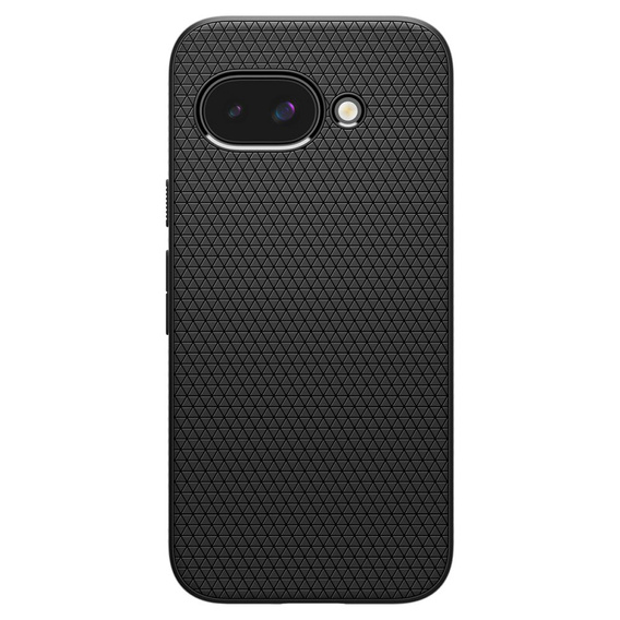 Pouzdro Spigen pro Google Pixel 9A, Liquid Air, černé + 9H tvrzené sklo