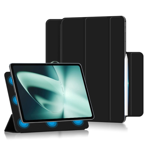 Pouzdro pro OnePlus Pad, Magnetic, Smartcase, černé