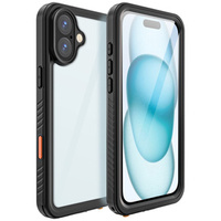 Vodotěsné pouzdro IP68 pro iPhone 16 Plus, černé