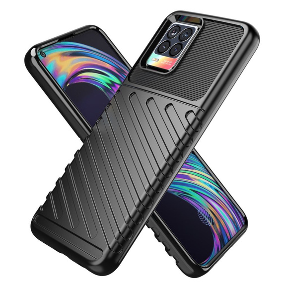 Pouzdro pro Realme 8/8 Pro, Thunder, černé