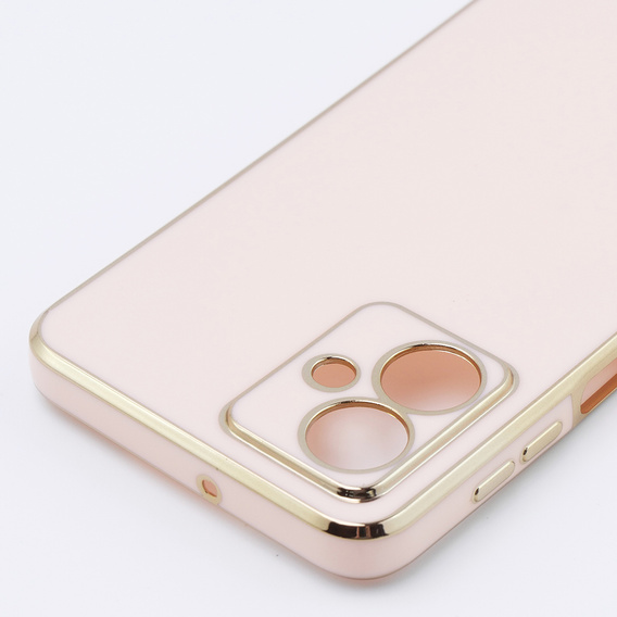 Pouzdro pro Motorola Moto G54 5G, Glamour CamShield, růžové rose gold