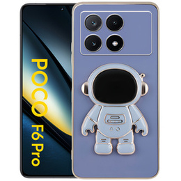 Pouzdro pro Xiaomi Poco F6 Pro, Astronaut, modré