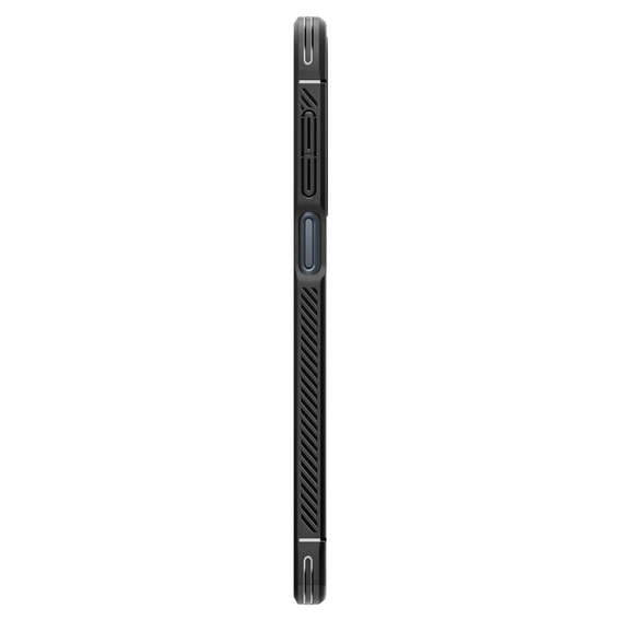 Pouzdro Spigen pro Samsung Galaxy A16 4G/ 5G, Rugged Armor MagSafe, černé + tvrzené sklo 9H