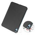 Pouzdro pro iPad 10.9 2022 10 Gen, Smartcase s prostorem pro stylus, černé