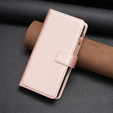 Klopové pouzdro pro Samsung Galaxy A25 5G, Wallet Zipper Pocket, černé