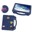Dětské pouzdro pro iPad Air 10.9" 2022/2020 (5/4 gen.) / Pro 11" 2022/2021/2020 (4/3/2 gen.), Cute Patterns, se stojánkem, námořnicky modré