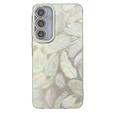 Pouzdro pro Samsung Galaxy A36 5G / A56 5G, Feather, stříbrné