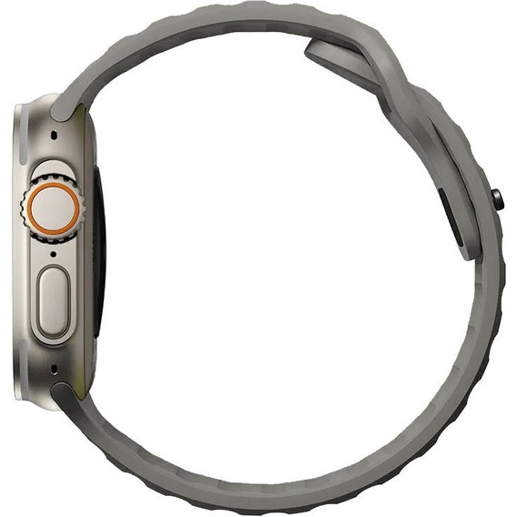 Pasek Silikonowy do Apple Watch 1/2/3/4/5/6/7/8/SE/ULTRA 42/44/45/49MM, Ciemnoszary