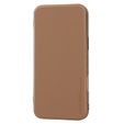 Pouzdro X-LEVEL pro iPhone 16 Pro, Magnetic Card Holder, hnědé