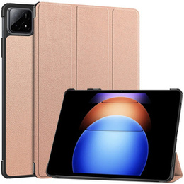 Pouzdro pro Xiaomi Pad 6S Pro 12.4, Smartcase, růžové rose gold