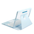Pouzdro + klávesnice iPad Air 10.9 4 2020 / 5 2022 / iPad Pro 11 2022 / 2021 / 2020, Touchpad Pen Slot, modré