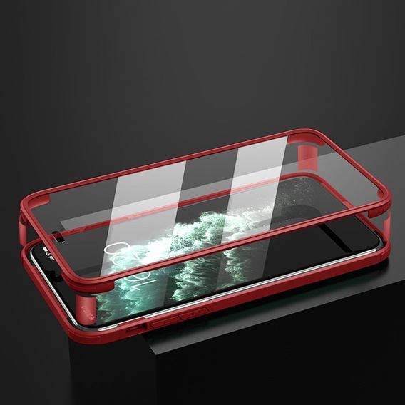 Pouzdro pro iPhone 11 Pro Max, ERBORD Guardian, červené