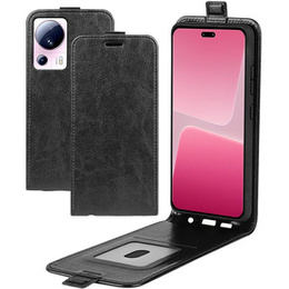Klopové pouzdro pro Xiaomi 13 Lite, Flip, černé