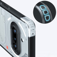Pouzdro pro Nothing Phone 3A, Fusion Hybrid, průhledné