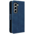 Klopové pouzdro pro Infinix Hot 50 Pro 4G, Card Slot, námořnicky modré