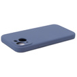 Pouzdro pro iPhone 15 Plus, Silicone Lite, šedé