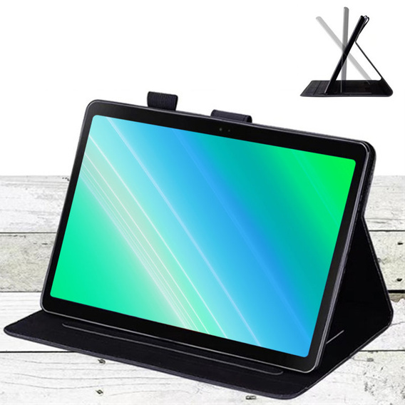 Pouzdro pro iPad 10.2" 2021/2020/2019 (9/8/7 gen.), s klopou, animal, černé