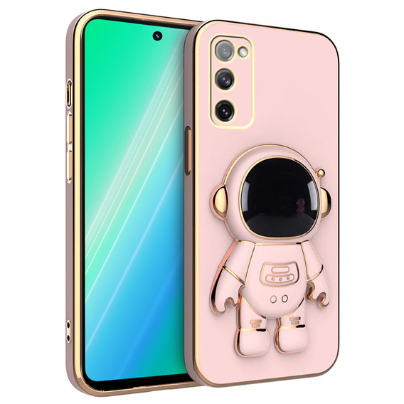 Pouzdro pro Samsung Galaxy S20 FE, Astronaut, růžové rose gold