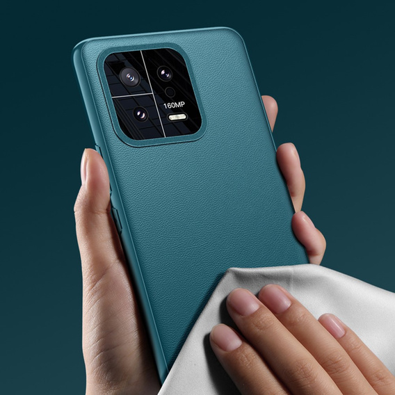 Kožené pouzdro pro Xiaomi 13, leather hybrid, zelené