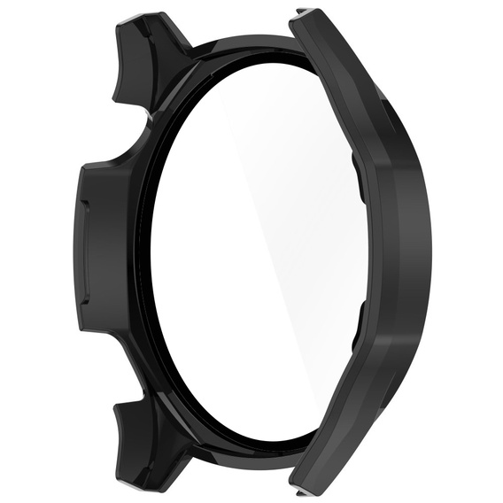 Pouzdro 2v1 + tvrzené sklo pro Huawei Watch GT 5 46mm, černé
