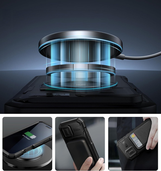 Pancéřové pouzdro Dexnor CamProtect MagSafe pro iPhone 16